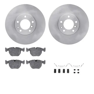 R1 Concepts WFWH1-31040 E- Line Series Brake Rotor W/ Ceramic Brake Pads & Hdw
